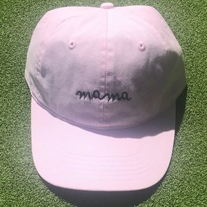 Pink mama hat